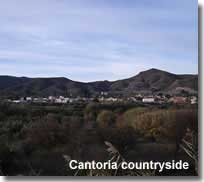 Cantoria valley landscape