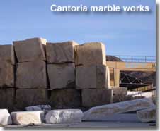 Marble works in Cantoria