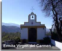 Pretty chapel in Tijola in the Almanzora Valley