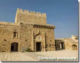 Christian castle enclosure of the Alcazaba