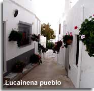 Lucainena de las Torres village street