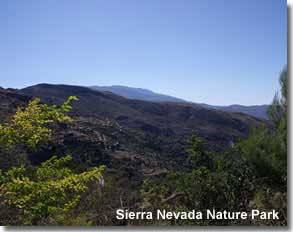 Sierra Nevada Nature Park in Almeria Spain