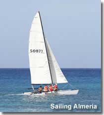 Sailing in Almeria