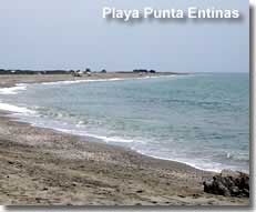 Rural beach at Puntas Entinas