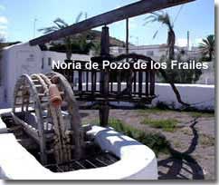 Restored water wheel in Cabo de Gata