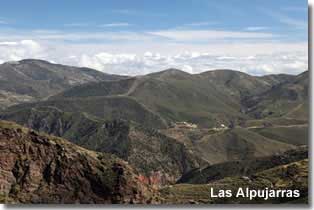 Las Alpujarras of Almeria Spain