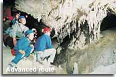 Advanced route cave tunnels