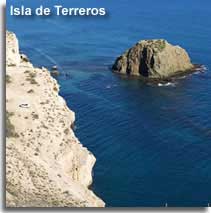 Isla de Terreros at San Juan in Almeria