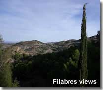 Views of the Filabres mountains