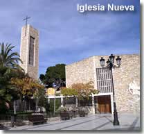 Iglesia Nueva church in Olula del Rio Almeria