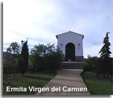Virgen del Carmen chapel hilltop in Purchena