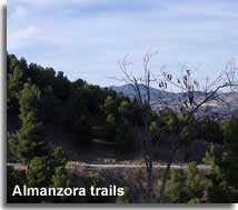 Mountain trail in the Almanzora