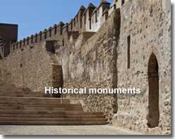 Alcazaba historical monument of Almeria