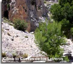 Route to Cuevas de los Letreros