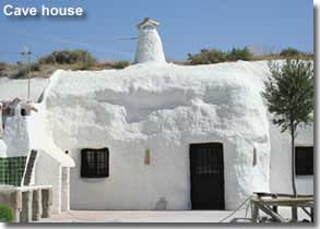 Spanish cave house