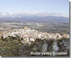 Seron village and the Almanzora valley