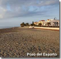 Pozo del Esparto town beach