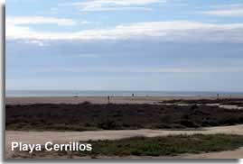 Cerrillos natural beach at Roquetas del Mar