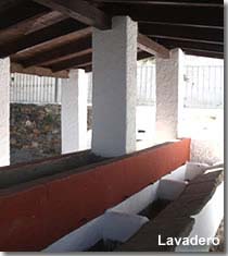 Restored lavadero on the SL-A 76 walking trail of Bedar