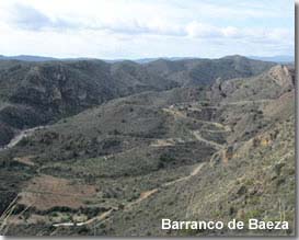 Barranco de Baeze SL-A 77 Bedar walking trail