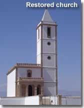 Restored church at Cabo de Gata
