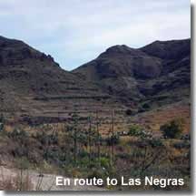 Scenery en route to Las Negras