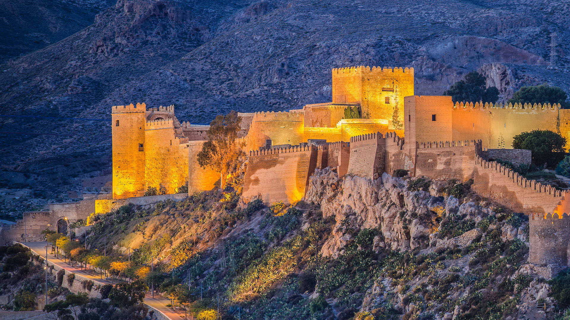 The Alcazaba Fortress, Almería