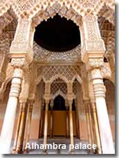 The Alhambra palace
