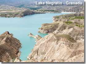 Lake Negratin in Granada