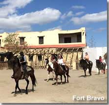 Horse riding Fort Bravo