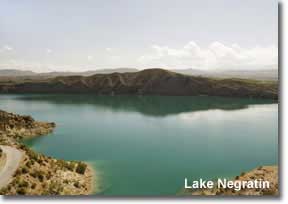 Lake Negratin landscape