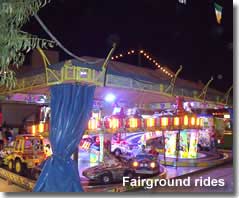 Fiesta fairground rides
