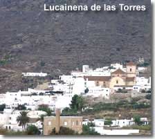Hillside village of Lucainena de las Torres in Almeria Andalucia