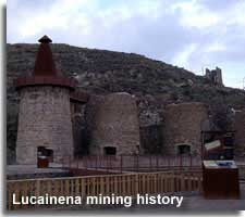 Restored mining kilns of the Spanish village of Lucainena de las Torres