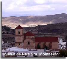 Village church at Lucainena de las Torres