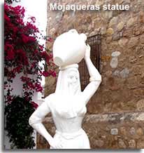 Mojaqueras marble statue