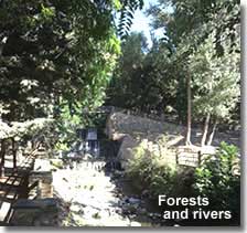 Forests and Rivers in the mountains of Almeria