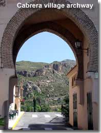 Cabrera village archway