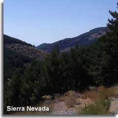 Sierra Nevada mountains in Almeria
