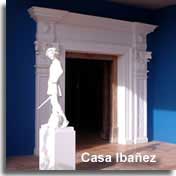 Entrance to the Casa Ibanez art museum
