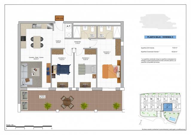 ME 2778: Apartment for Sale in Mojácar, Almería