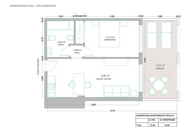 ME 2949: Apartment for Sale in Mojácar, Almería