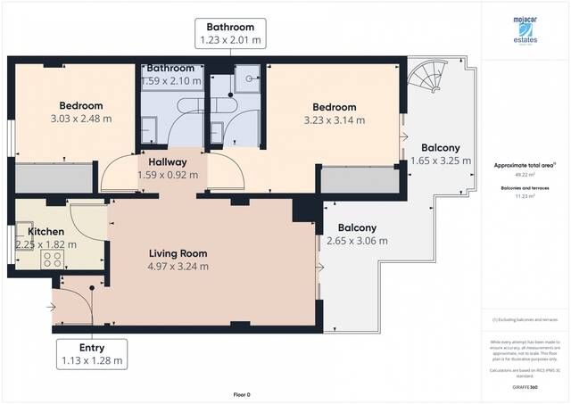 ME 2950: Apartment for Sale in Mojácar, Almería