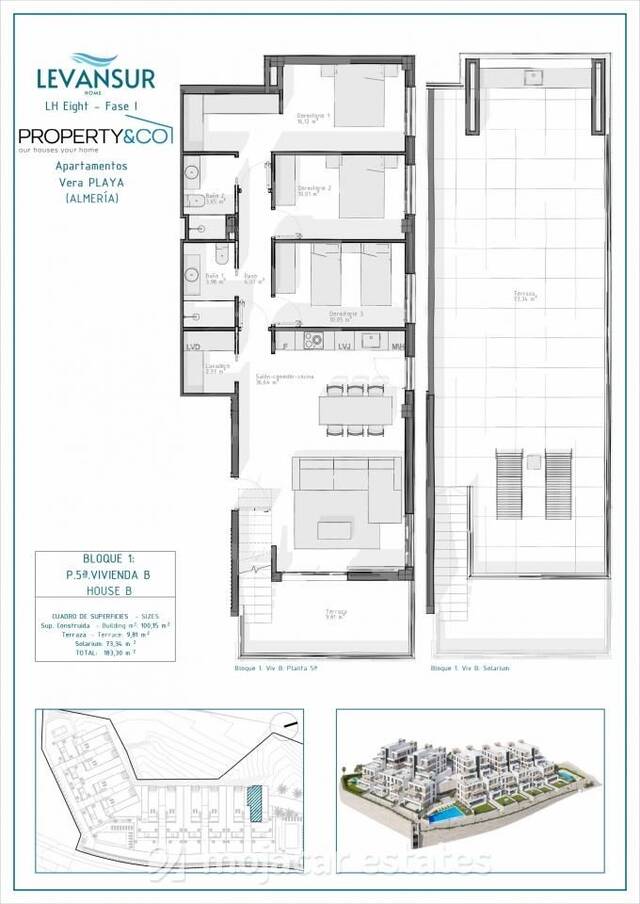 ME 3068: Apartment for Sale in Vera Playa, Almería