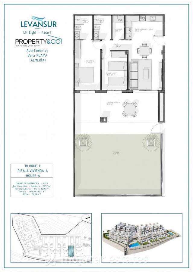 ME 3067: Apartment for Sale in Vera Playa, Almería