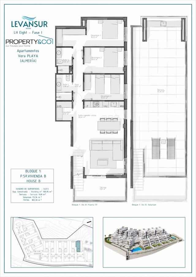 ME 3067: Apartment for Sale in Vera Playa, Almería