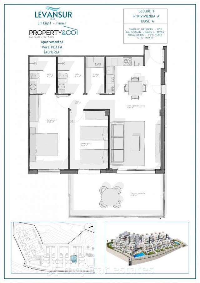 ME 3067: Apartment for Sale in Vera Playa, Almería