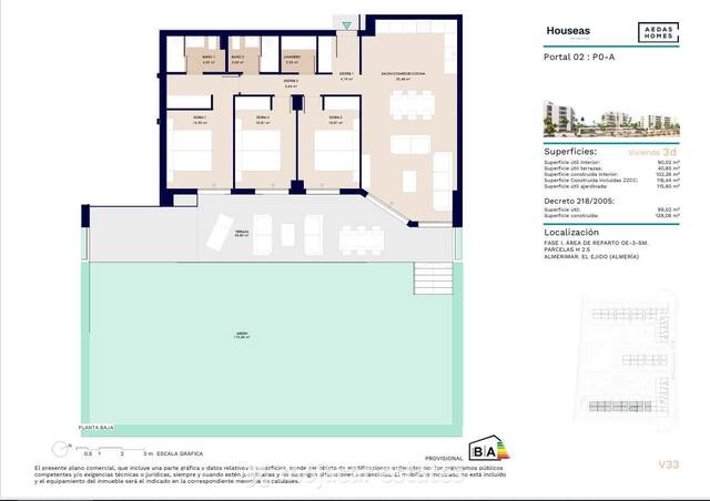 ME 3100: Apartment for Sale in Almerimar, Almería