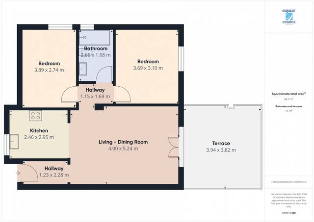 ME 3126: Apartment for Sale in Mojácar, Almería