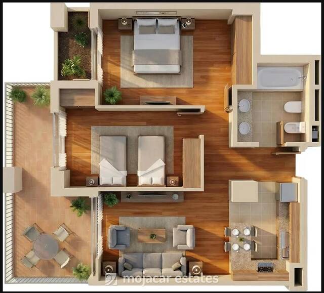 ME 3209: Apartment for Sale in Vera Playa, Almería